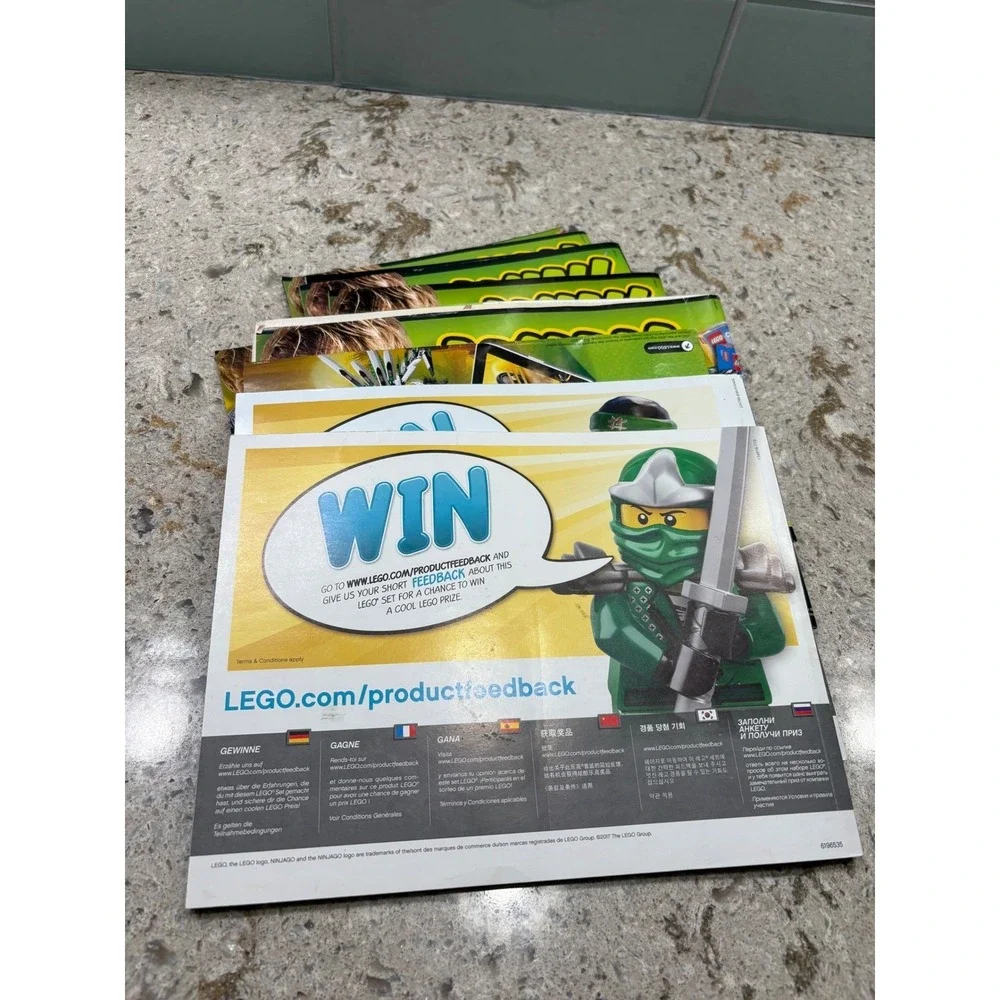 Lego Ninjago Instruction Manuals Lot of 20 Masters of Spinjitzu